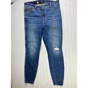 Kut From The Kloth  8 Womens Jeans Donna Fab Ab Ankle High Rise Stretch Distress